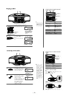 Preview for 8 page of Sony MINIDISC ZS-M35 Service Manual