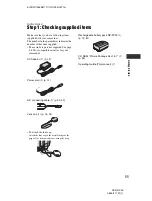 Предварительный просмотр 11 страницы Sony MiniDV Handycam DCR-HC26 Operating Manual