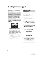 Предварительный просмотр 30 страницы Sony MiniDV Handycam DCR-HC26 Operating Manual