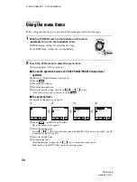 Предварительный просмотр 34 страницы Sony MiniDV Handycam DCR-HC26 Operating Manual