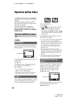 Предварительный просмотр 36 страницы Sony MiniDV Handycam DCR-HC26 Operating Manual