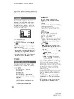 Предварительный просмотр 38 страницы Sony MiniDV Handycam DCR-HC26 Operating Manual