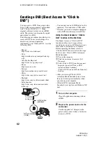 Предварительный просмотр 62 страницы Sony MiniDV Handycam DCR-HC26 Operating Manual