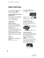 Предварительный просмотр 80 страницы Sony MiniDV Handycam DCR-HC26 Operating Manual