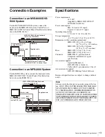 Preview for 13 page of Sony MKS-2050 Operation Manual