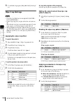 Предварительный просмотр 182 страницы Sony MKS-6550 User Manual