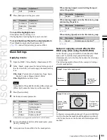 Предварительный просмотр 189 страницы Sony MKS-6550 User Manual