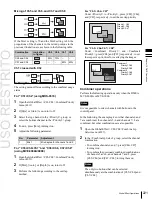 Предварительный просмотр 221 страницы Sony MKS-6550 User Manual