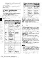 Предварительный просмотр 232 страницы Sony MKS-6550 User Manual