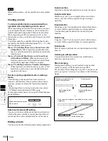 Предварительный просмотр 282 страницы Sony MKS-6550 User Manual