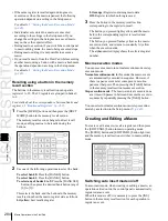 Предварительный просмотр 284 страницы Sony MKS-6550 User Manual