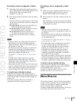 Предварительный просмотр 295 страницы Sony MKS-6550 User Manual