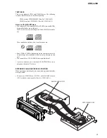 Предварительный просмотр 3 страницы Sony Model CDX-L280 Service Manual