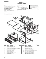 Предварительный просмотр 28 страницы Sony Model CDX-L280 Service Manual