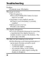 Предварительный просмотр 44 страницы Sony MP-7001 Operating Instructions Manual