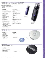 Предварительный просмотр 6 страницы Sony MP3 Walkman Brochure