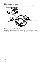 Preview for 18 page of Sony MPD-AP20U User Manual