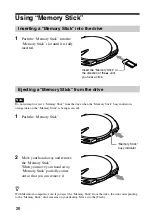 Preview for 26 page of Sony MPD-AP20U User Manual