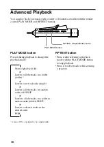 Preview for 40 page of Sony MPD-AP20U User Manual