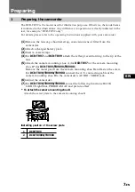 Предварительный просмотр 7 страницы Sony MPK-DVF Operating Instructions Manual