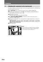 Предварительный просмотр 10 страницы Sony MPK-DVF Operating Instructions Manual