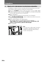 Предварительный просмотр 46 страницы Sony MPK-DVF Operating Instructions Manual