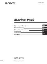 Sony MPK-DVF6 Operating Instructions Manual preview