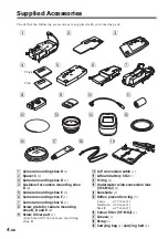 Preview for 4 page of Sony MPK-DVF6 Operating Instructions Manual