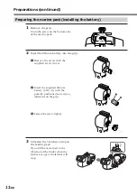 Preview for 12 page of Sony MPK-DVF6 Operating Instructions Manual