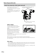 Preview for 24 page of Sony MPK-DVF6 Operating Instructions Manual