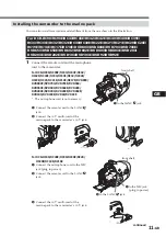 Предварительный просмотр 18 страницы Sony MPK-DVF7 O-ring Service Manual