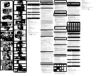 Предварительный просмотр 2 страницы Sony MPK-THG Operating Instructions