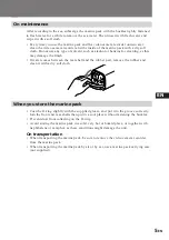 Предварительный просмотр 5 страницы Sony MPK-TRV3 Operating Instructions Manual