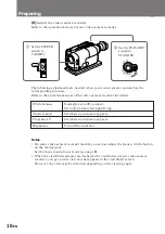 Предварительный просмотр 10 страницы Sony MPK-TRV3 Operating Instructions Manual