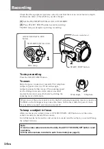 Предварительный просмотр 14 страницы Sony MPK-TRV3 Operating Instructions Manual