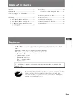 Preview for 4 page of Sony MPK-TRV7 Operating Instructions Manual