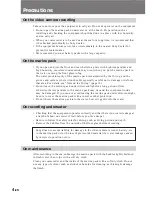 Preview for 5 page of Sony MPK-TRV7 Operating Instructions Manual