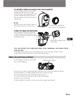 Preview for 12 page of Sony MPK-TRV7 Operating Instructions Manual