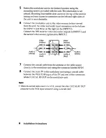 Preview for 8 page of Sony MRD-D1 Installation Manual