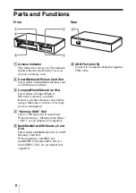 Preview for 6 page of Sony MRW62E-S1 Operating Instructions Manual