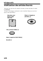 Предварительный просмотр 20 страницы Sony MSAC-FD1B Operating Instructions Manual