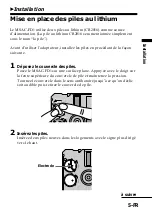 Предварительный просмотр 21 страницы Sony MSAC-FD1B Operating Instructions Manual