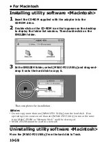 Preview for 10 page of Sony MSAC-FD2M - MAVICA FLOPPY ADPT WIN NT-MAC MVC-FD85 FD90 FD95 Operating Instructions Manual