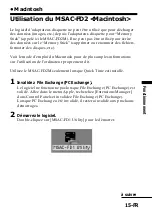 Preview for 39 page of Sony MSAC-FD2M - MAVICA FLOPPY ADPT WIN NT-MAC MVC-FD85 FD90 FD95 Operating Instructions Manual