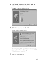 Предварительный просмотр 9 страницы Sony MSAC-PR1 Operating Instructions Manual