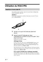 Предварительный просмотр 46 страницы Sony MSAC-PR1 Operating Instructions Manual