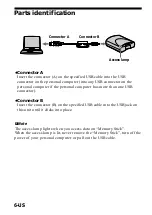 Предварительный просмотр 6 страницы Sony MSAC-US1 Operating Manual