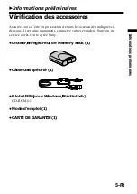 Предварительный просмотр 19 страницы Sony MSAC-US1 Operating Manual