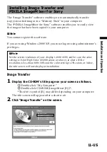 Preview for 11 page of Sony MSAC-US2 Operating Instructions Manual