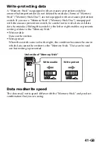 Предварительный просмотр 102 страницы Sony MSAC-US30 - Memory Stick USB Reader/Writer Operating Instructions Manual